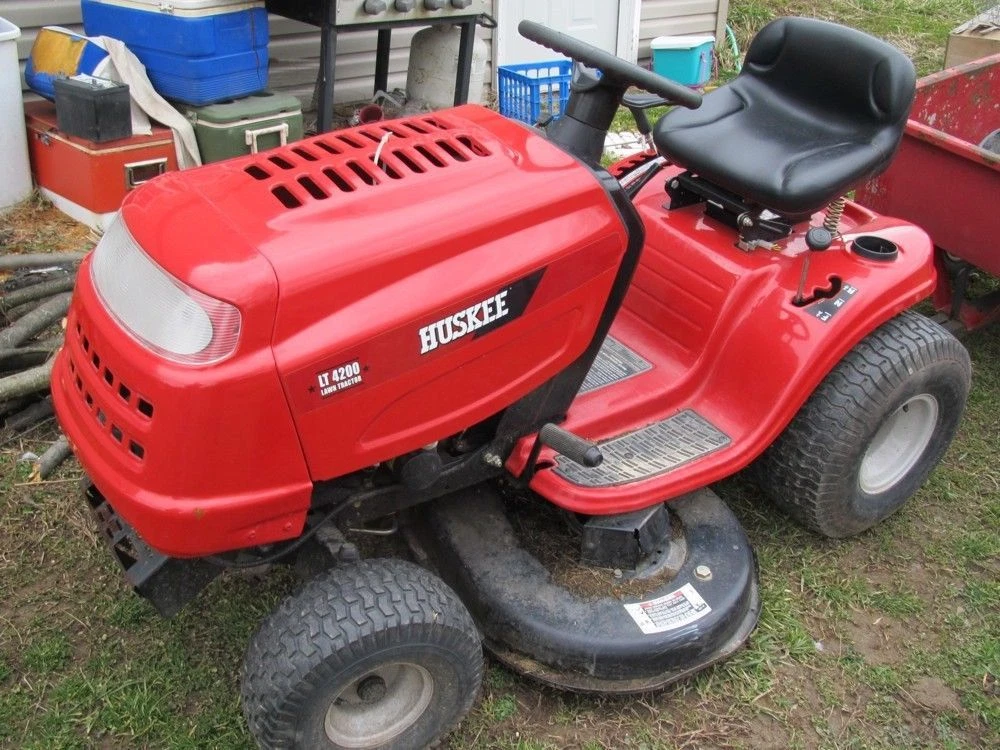 Huskee lt4200 riding mower sale