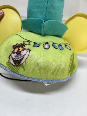Disney Parks Alice in Wonderland Mad Hatter Tea Party Felt Mickey Ear Hat Cap Disney Parks Alice In Wonderland Mad Hatter Tea Party Mickey  main image 4