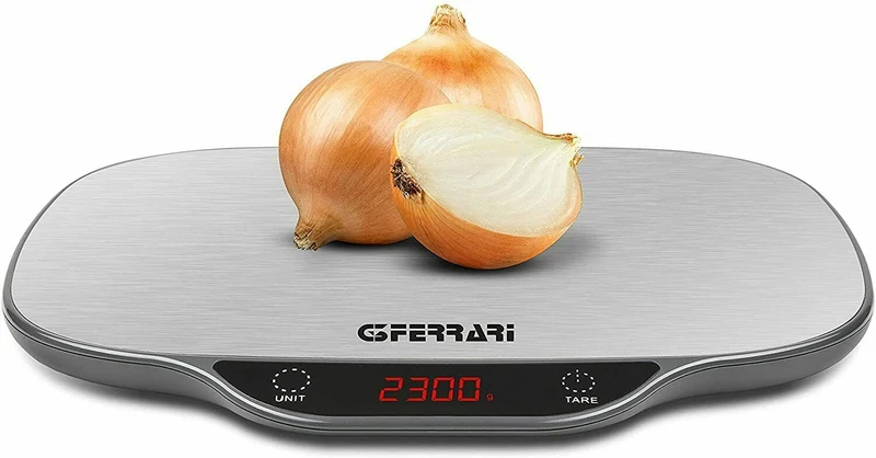 Bilancia Pesa Digitale G3Ferrari G20096 Patty da Cucina in acciaio INOX 15 Kg, fotografia 4 di 7