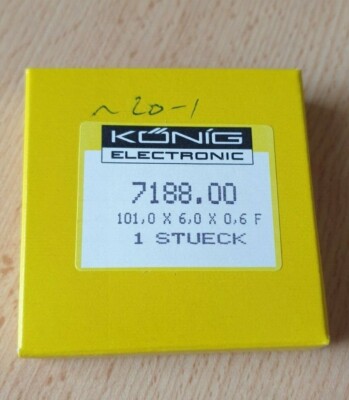 König Electronic Riemen 7188.00 *1 Stück* *NOS*