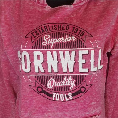 Cornwell hooded pink sweatshirt size large - Picture 3 of 6