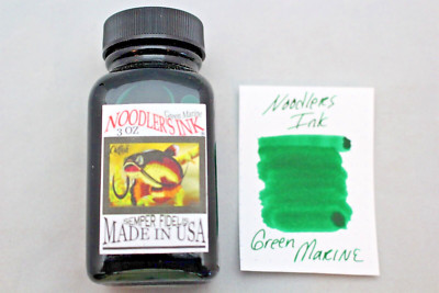 NOODLERS INK 3 OZ BOTTLE GREEN MARINE