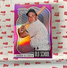 2021 PANINI PRIZM HARMON KILLEBREW OLD SCHOOL PURPLE PRIZM #OS-6 TWINS