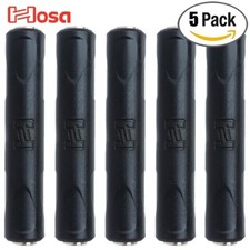 5-PACK Hosa GPP-105 1/4" TRS Female to Same Coupler