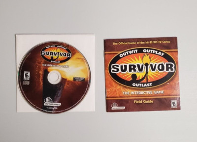 Survivor: The Interactive Game (PC-CD, 2001) Windows 95/98/ME - With Book