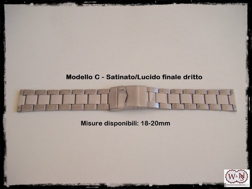 Bracciali in acciaio per orologi: 18 - 20 - 22 - 24mm ENTRATE!!! - Foto 4 di 9