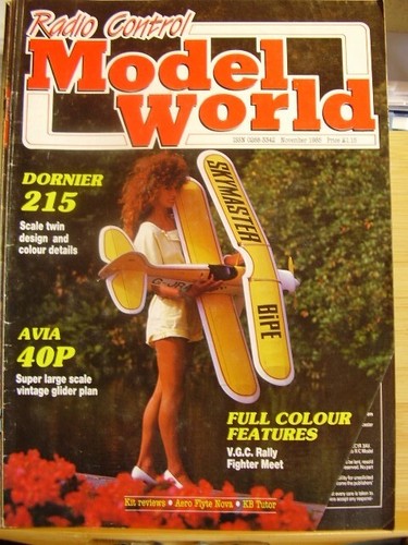 LARGE JOB LOT X 22 RCMW MODEL AIRCRAFT MAGS FOR AEROMODELLER 1984 TO 1989 - 第 8/23 張圖片