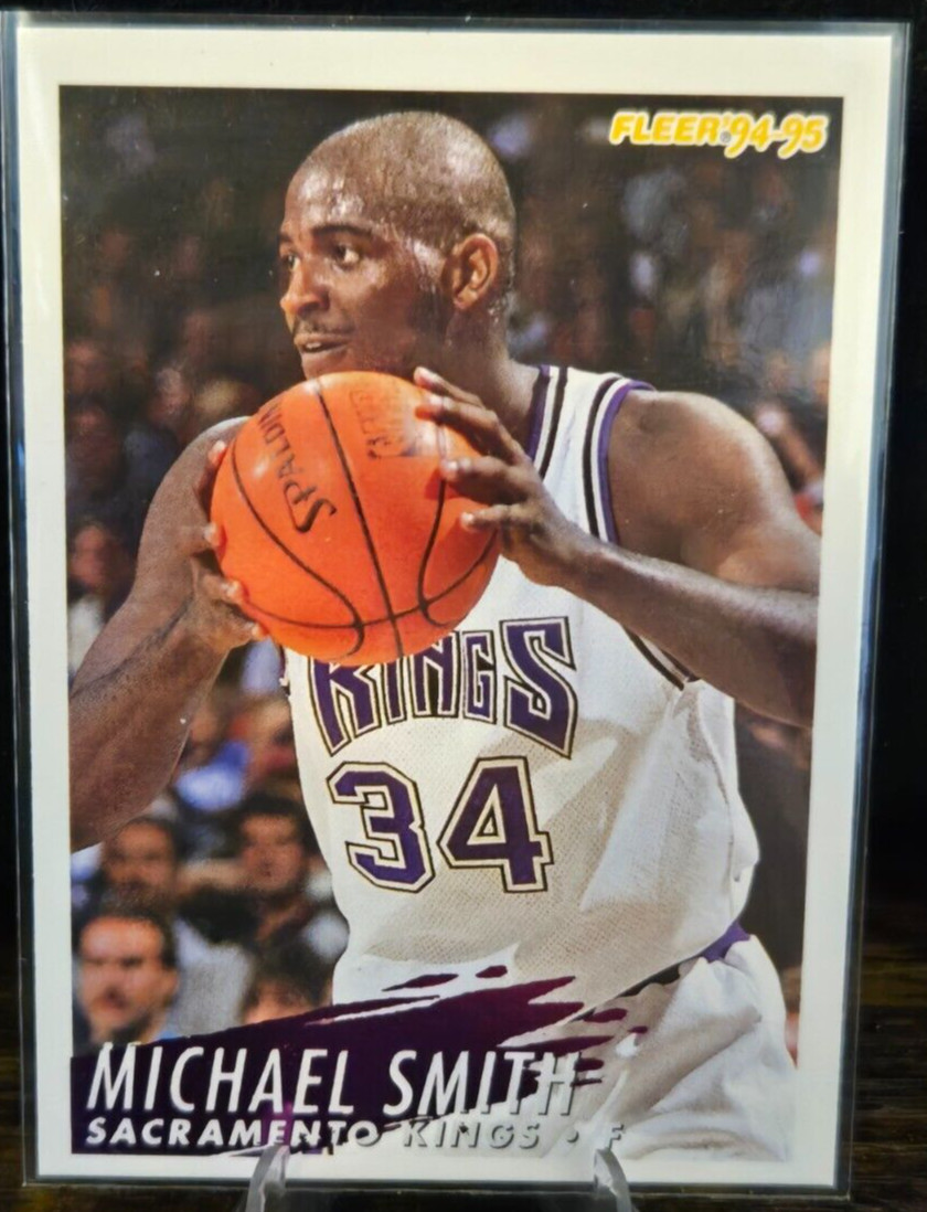 Fleer - 1995 - Michael Smith - #364 Sacramento Kings - Card