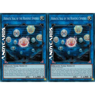 Sigillo Ieratico Delle Sfere Celesti (UR) – RA02-EN039 – Ultra Raro – 1a Edizione – Carta Yu-Gi-Oh! - 5