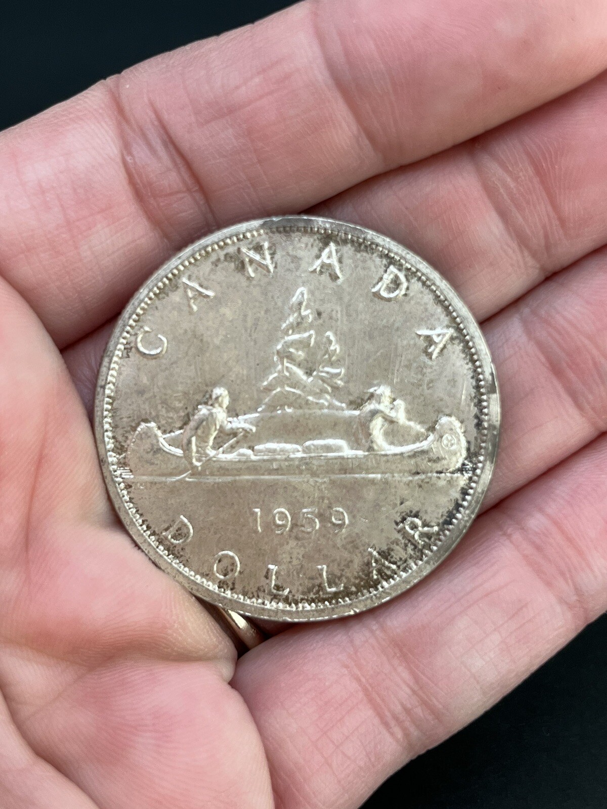 5 Piece Canadian Silver Dollar Lot eBay