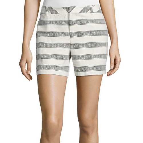 Liz Claiborne Jacquard Walking Shorts 