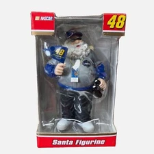 Trevo Christmas 2005 Nascar Jimmie Johnson #48 Santa with Ticket Figure 8”