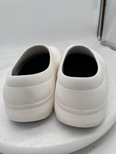 Crocs Clogs Work Shoes Dual Comfort Womens Size Men 8 Women 10 White Slip On - Picture 7 of 14