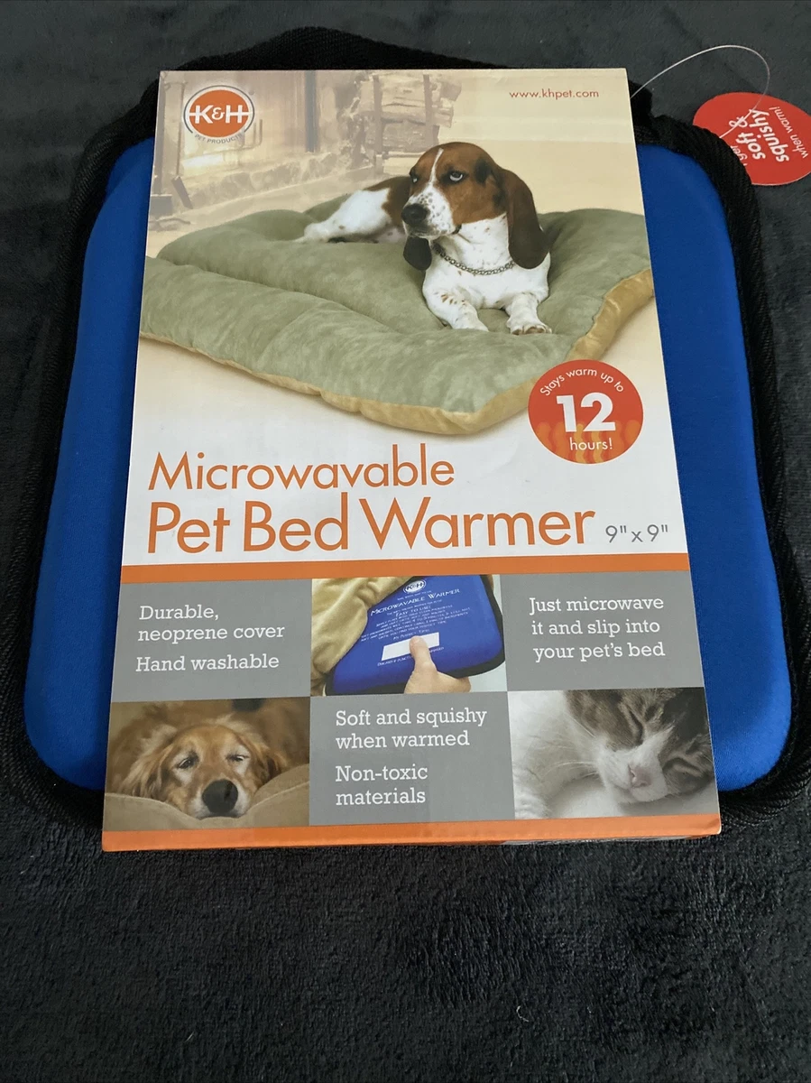 Microwavable top pet warmer