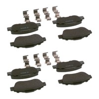 2 BremsbelagsäTze Scheibenbremsen 16,7 Mm Bosch FüR U.A. Fiat Panda