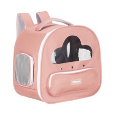 Cat Backpack Carrier Large Space Breathable Pet Hiking Backpack Pink