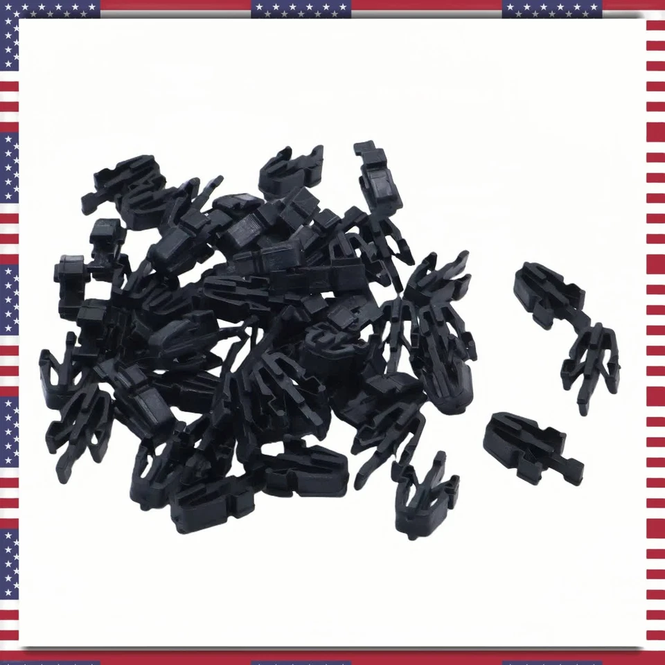 For Isuzu FVR NQR NRR Pickup Rodeo 50Pcs Grille Clip Retainer Fastener US - Изображение 3 из 4