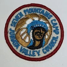 Seven Mountains Camp Pennsylvania 7M  Boy Scout Camp Patch DC7
