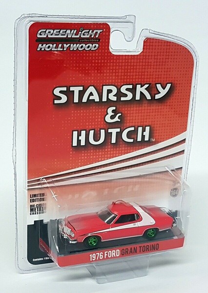 Greenlight 1/64 Starsky & Hutch 1976 Ford Gran Torino Dirty Chase Version-image