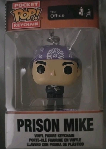 FUNKO POP POCKET KEYCHAIN THE OFFICE PRISON MIKE NEW IN BOX