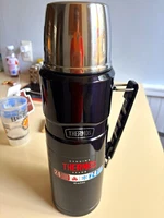 Thermos SK2020 68 oz/2.0L Vacuum Insulated Stainless Vacuum Flask Black- new