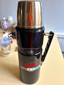 Thermos SK2020 68 oz/2.0L Vacuum Insulated Stainless Vacuum Flask Black- new