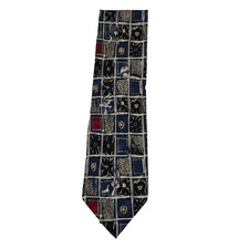 90s Looney Tunes Mania Taz Marvin Martian Bugs Bunny Daffy Silk Mens Neck Tie