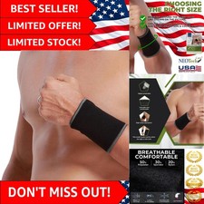 Lightweight Elastic Wrist Support Sleeve in Black - Ideal for Sports  Training