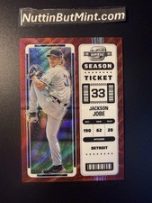 2023 Panini Chronicles - Contenders Optic Season Ticket Jackson Jobe #16 / 199