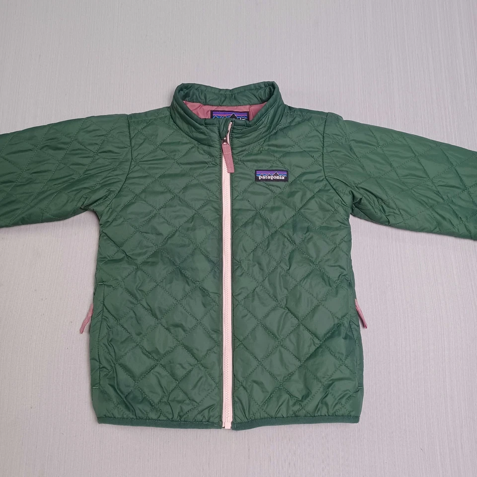 Patagonia Nano Puff Jacket Toddler Size 4T Green - Image 2 of 4