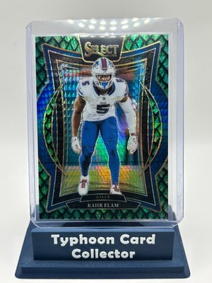 2024 Panini Select - Concourse Kaiir Elam #8 Dragon Scale Prizm /81
