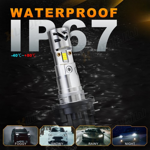 For Kia Forte 2010 2011 2012 2013 CSP H11B LED Headlight Low Beams white Bright - Foto 8 di 11