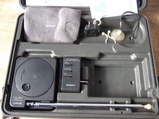 Sony custodia originale SOLO accessori per ricevitore mondiale ICF-SW1S valigetta NO DISPOSITIVO