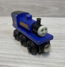2002 Thomas and Friends Wooden Railway Sir Handel Train Engine 3 Magnetic