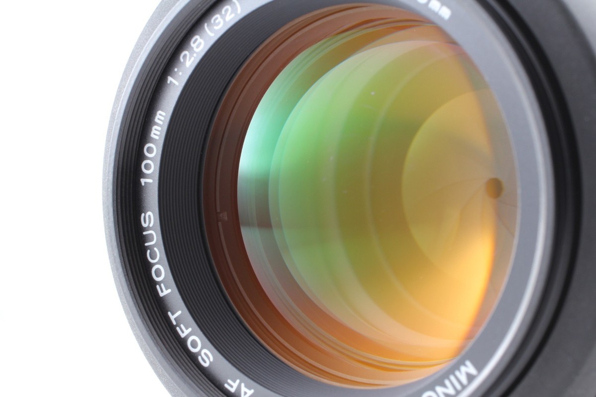NEAR MINT 】Minolta AF Soft Focus 100mm f/2.8 Lens Sony Minolta A