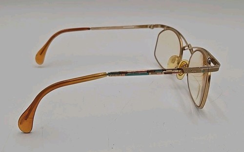 Cazal Vintage Eye glasses Frames Model 266 480 Gold - Picture 10 of 11
