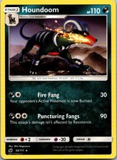 Houndoom 59/111 SM04 SM - Crimson Invasion NM Pokemon
