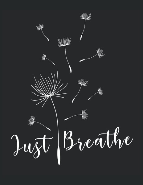 Breathe Dandelion: Antistress Malbuch FüR Erwachsene A4-image