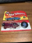 1993 Hot Wheels MAGENTA TWIN MILL 25th Anniversary w BUTTON vintage redlines