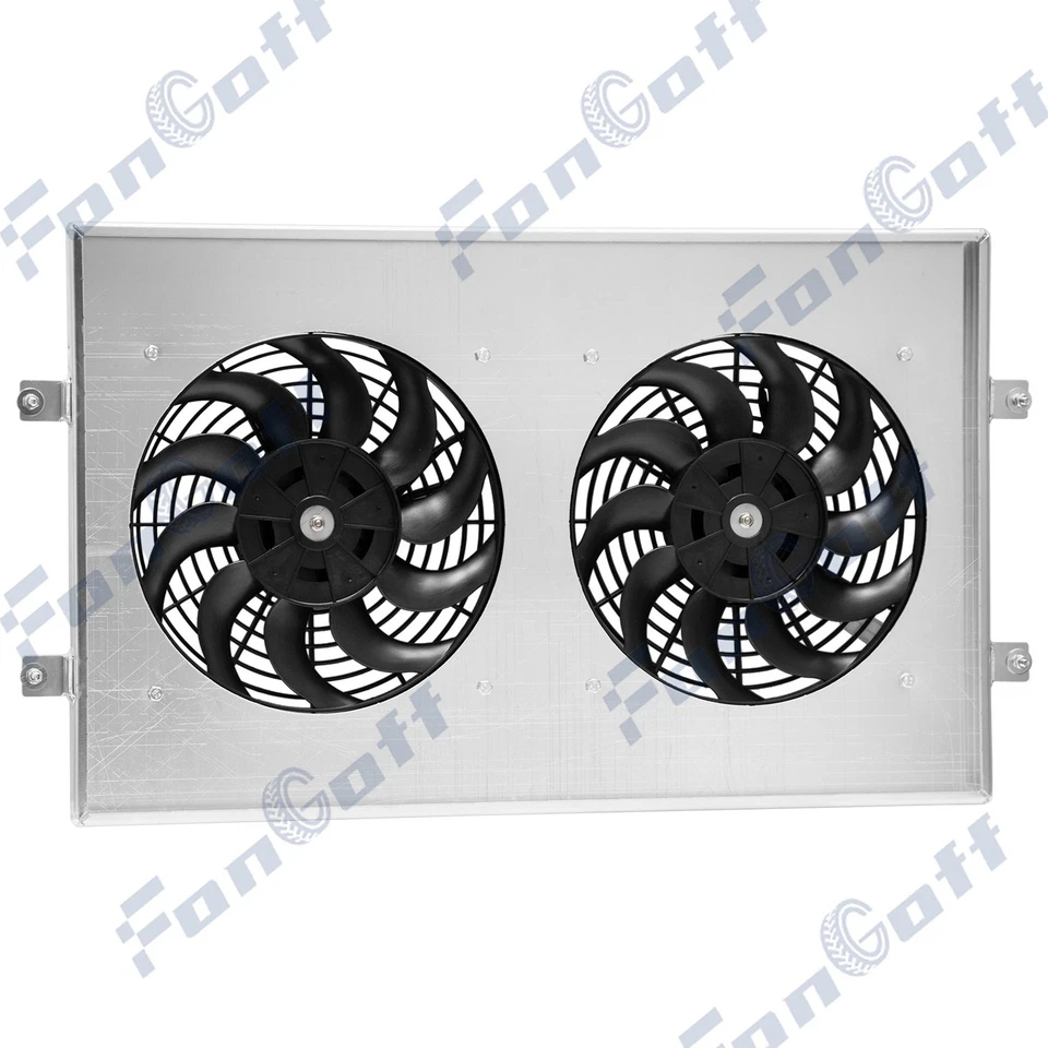 Shroud+Electric Fan For 1988-1997 Chevy GMC C1500 C2500 K1500 K2500 4.3L 5.7L - Image 3 of 4