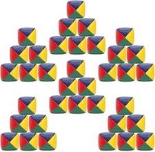 Lawei 36 Pack Juggling Balls for Beginners, 2 Inch Soft and Durable Juggle...