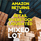 Amazon Liquidation Wholesale Overstock & Returns Mixed Lot Merchandise Box