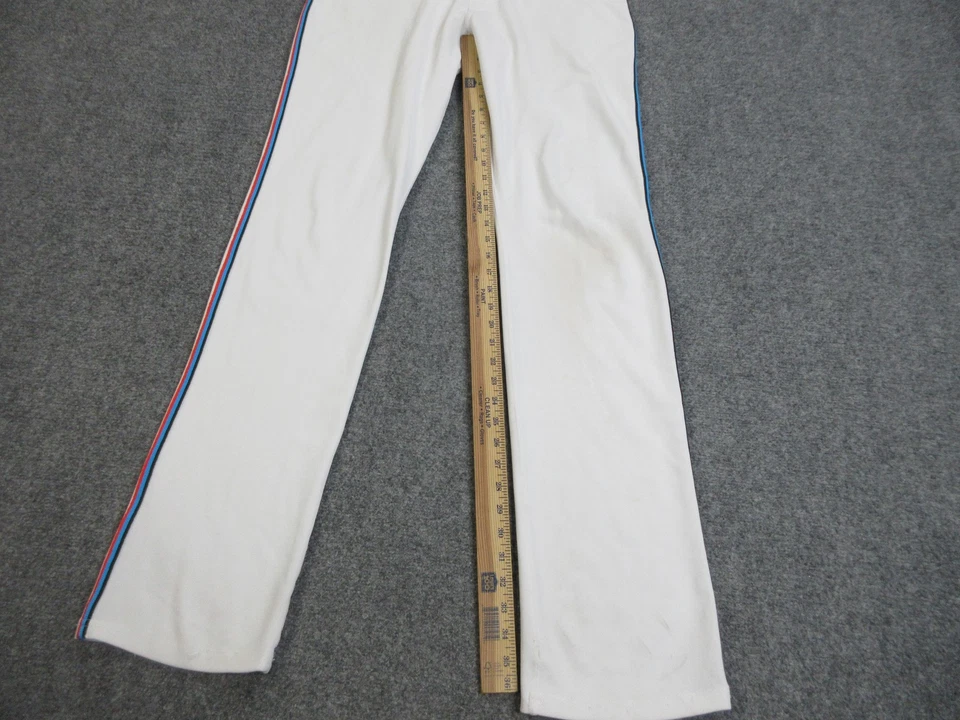 Pantalones Emitidos por Jugador Miami Marlins JT Para Hombre Blanco Rojo Azul Tubería Auténticos Foto 3 de 4