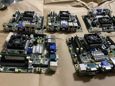 Lot of 5  Used Advantech AImb 272-19a2027202 motherboards 