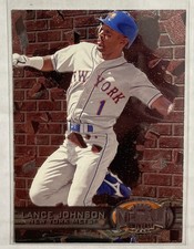 1997 Fleer Metal Baseball Lance Johnson Base Card #195 Complete Your Set! ⚾️