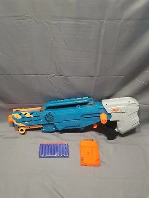Nerf Zombie Strike ZED Squad Longshot CS-12 Blaster With 10 Darts & 5 Rnd Mag