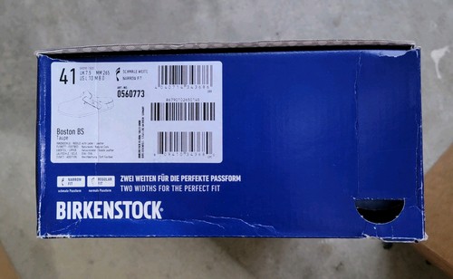 Birkenstock Boston Bs Farbe taupe Wildleder schmal - Bild 4 von 13