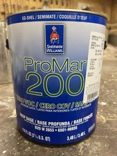 1 Gal. Sherwin Williams ProMar 200  Interior Paint / 7604 Smokey Blue/ Eg-Shell
