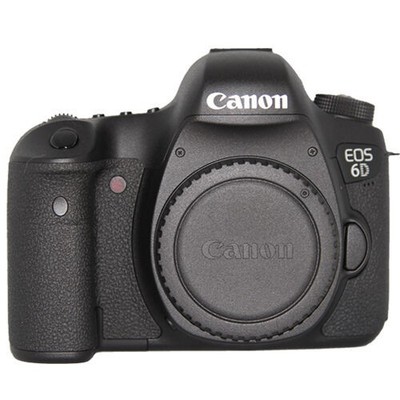 Canon EOS 6D 20.2MP Digital SLR Camera - Black (Body Only