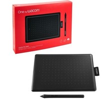 Wacom One Small by Wacom Creative Graphics Tablet w/Pen - Black  - Grade C